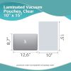 Pack of 1000 Co-Extruded Vacuum Pouches; Clear 10 x 15. Vacuum Food Bags 10x15. Thickness 3 mil. Polyethylene Bags for Packing and Storing. Perfect fo